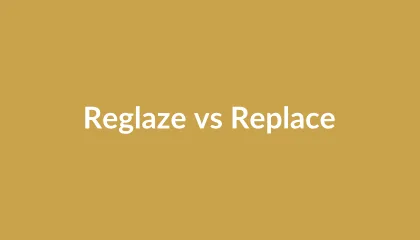 Comparison of refinishing and replacing