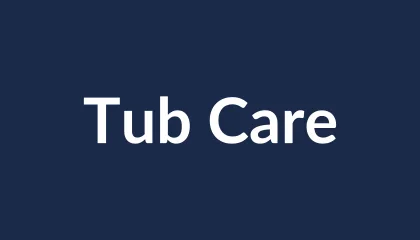 Bathtub cleaning supplies